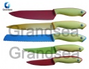 Non-stick knife set